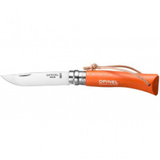 Нож Opinel №7 Inox VRI Trekking оранжевый, без упаковки (002208)