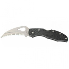 Нож Spyderco Byrd Hawkbill, серрейтор (BY22SBK)