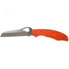 Нож Spyderco Byrd Large Rescue 2, серрейтор, orange (BY17SOR2)