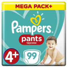 Подгузник Pampers трусики Pants Maxi Plus Размер 4+ (9-15 кг), 99 шт (8001841133485) Подгузник Pampers трусики Pants Maxi Plus Размер 4+ (9-15 кг), 99 шт (8001841133485)