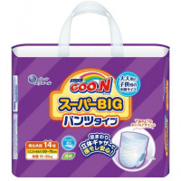 Подгузник GOO.N Трусики 15-35 кг XXXL унисекс,14 шт (753859)