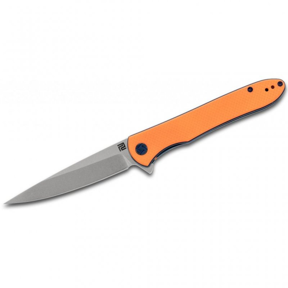 Нож Artisan Shark SW, D2, G10 Flat orange (1707P-OE)