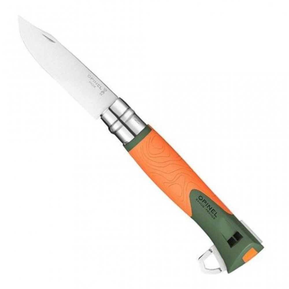 Ніж Opinel №12 Explore оранжевый, в коробке (001974)