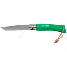 Нож Opinel №7 Inox VRI Trekking зеленый, без упаковки (002210)