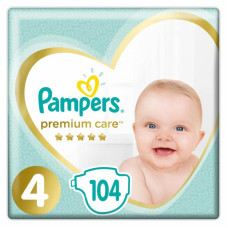 Подгузник Pampers Premium Care Maxi Размер 4 (9-14 кг) 104 шт (4015400465447) Подгузник Pampers Premium Care Maxi Размер 4 (9-14 кг) 104 шт (4015400465447)