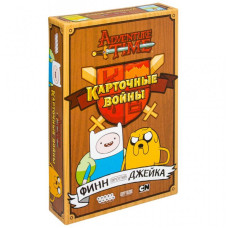 Настольная игра Hobby World Время приключений. Карточные войны: Финн против Джейка (1618)