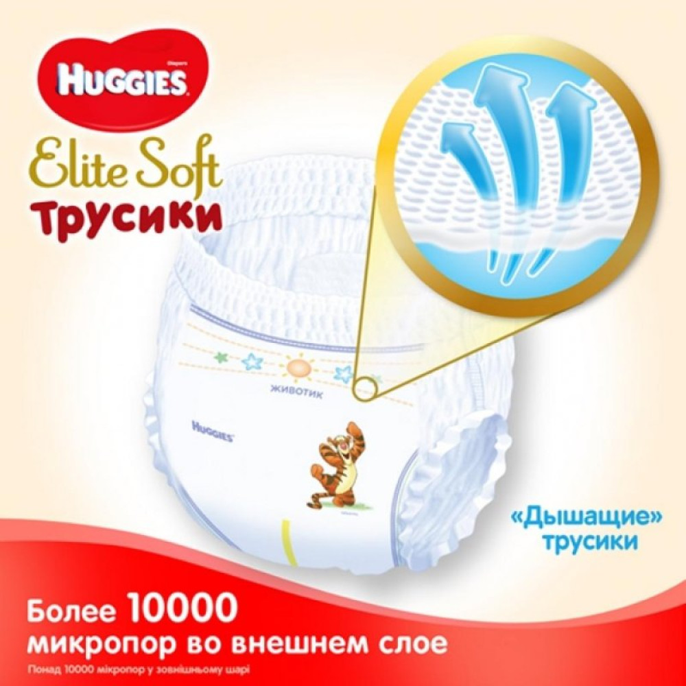 Подгузник Huggies Elite Soft Pants XXL 6 (16-22 кг) Mega 28 шт (5029053547718)