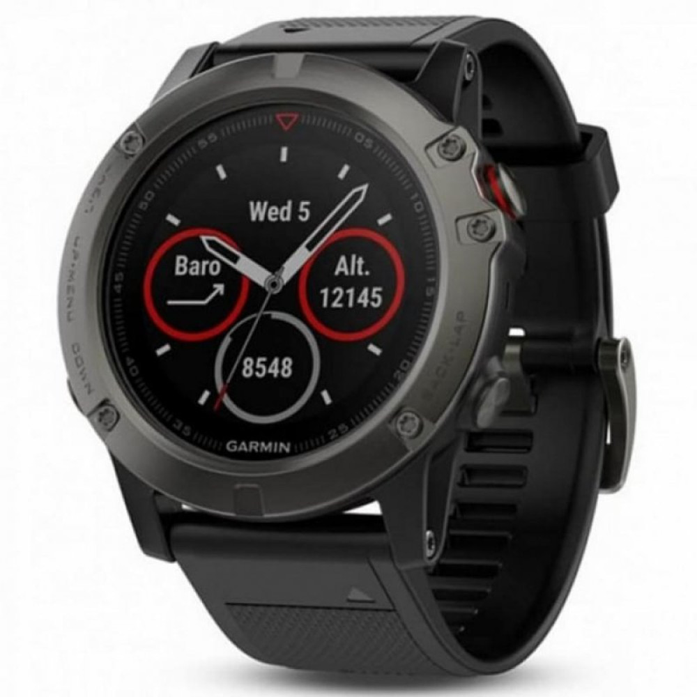 Смарт-годинник Garmin Fenix 5x Sapphire Slate Gray (010-01733-01/14)