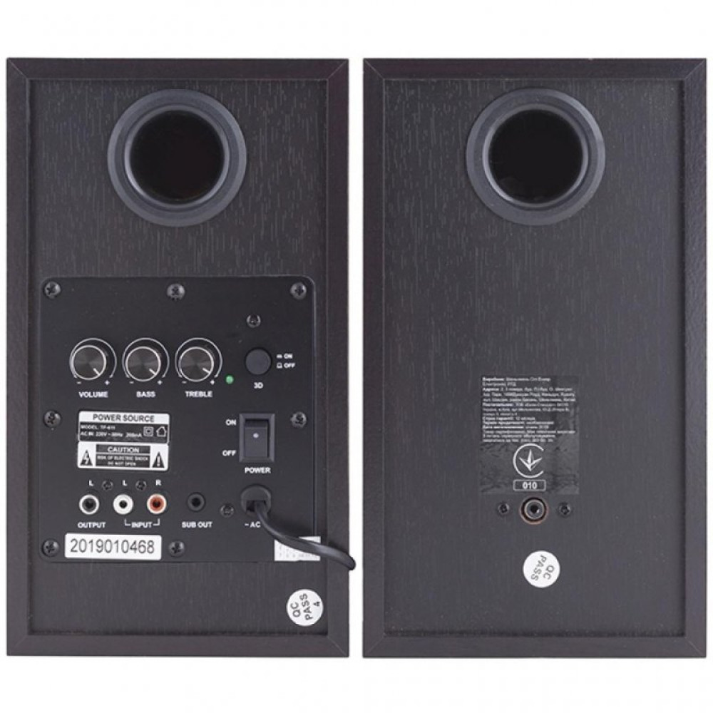 Акустична система Gemix TF-611 Dark brown