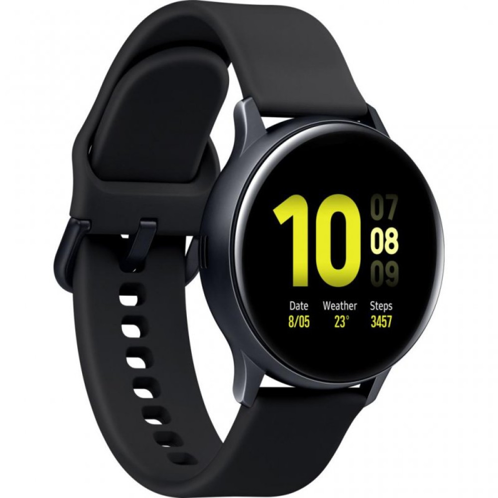 Смарт-годинник Samsung SM-R820/4 (Galaxy Watch Active2 44mm Alu) Black (SM-R820NZKASEK)