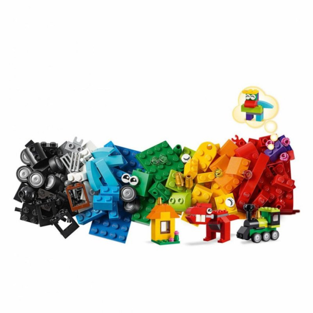 Конструктор LEGO Classic Кубики и идеи 123 детали (11001)