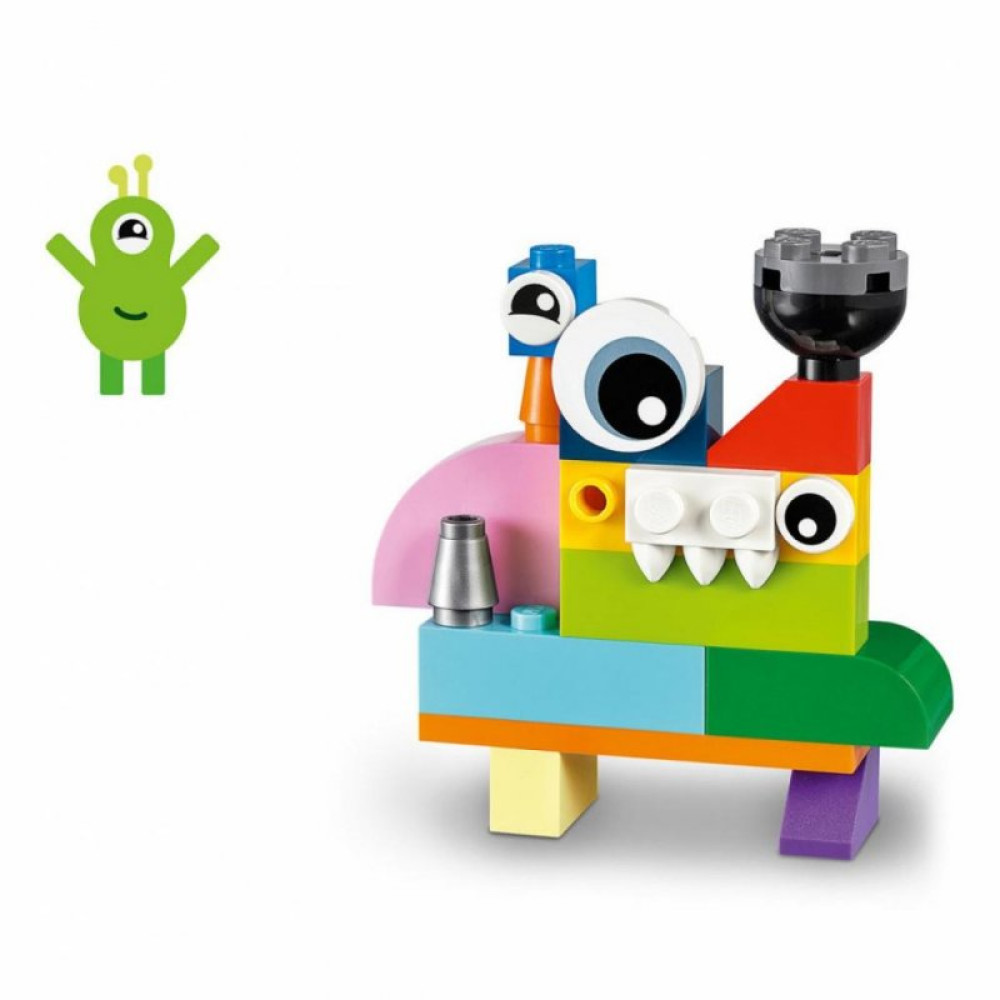 Конструктор LEGO Classic Кубики и глазки 451 деталь (11003)