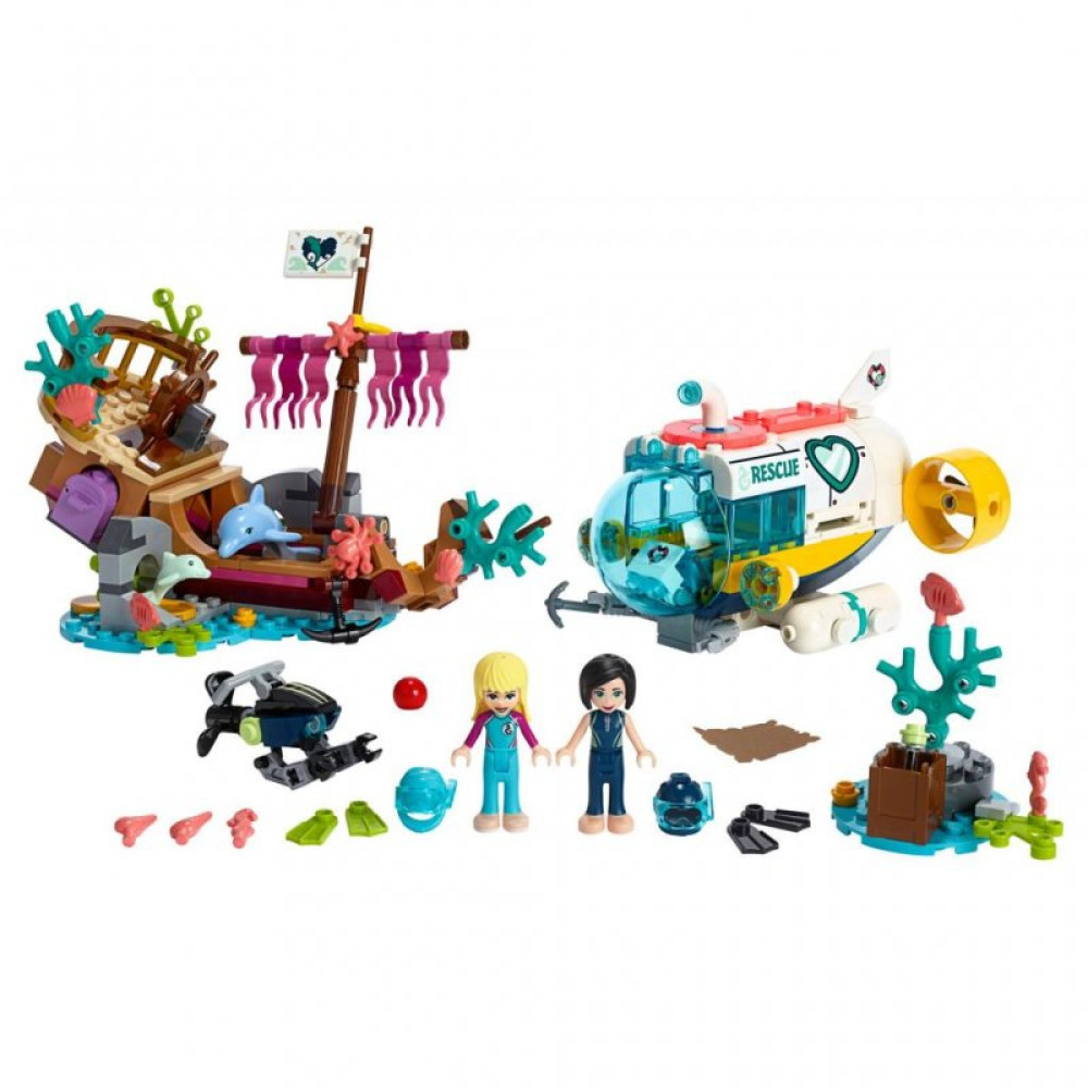 Конструктор LEGO Friends Спасение дельфинов 363 детали (41378)