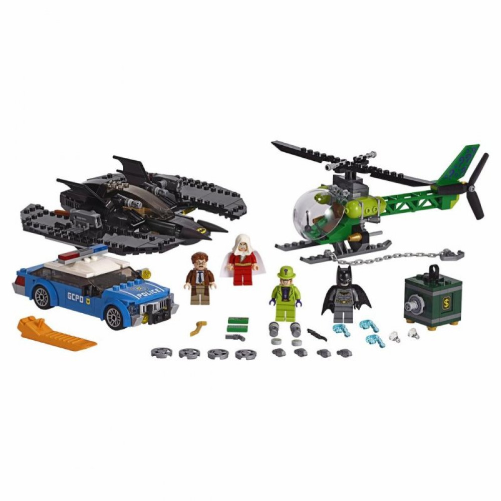 Конструктор LEGO Super Heroes DC Бэткрыло Бэтмена и ограбление Загадочника (76120)