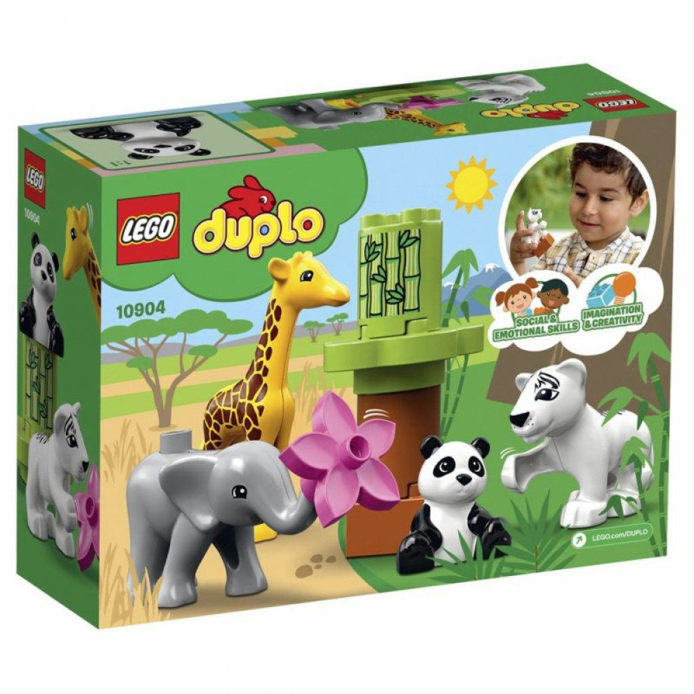 Конструктор LEGO DUPLO Детишки животных 9 деталей (10904)