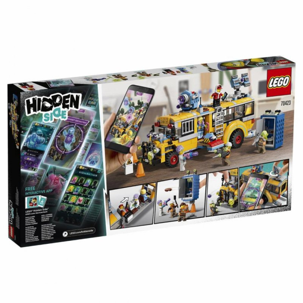 Конструктор LEGO Hidden Side Автобус охотников за паранормальными явлениями (70423)