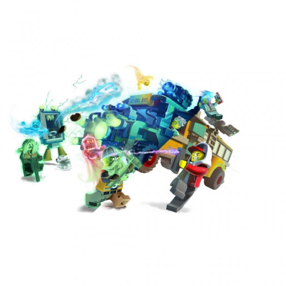 Конструктор LEGO Hidden Side Автобус охотников за паранормальными явлениями (70423)
