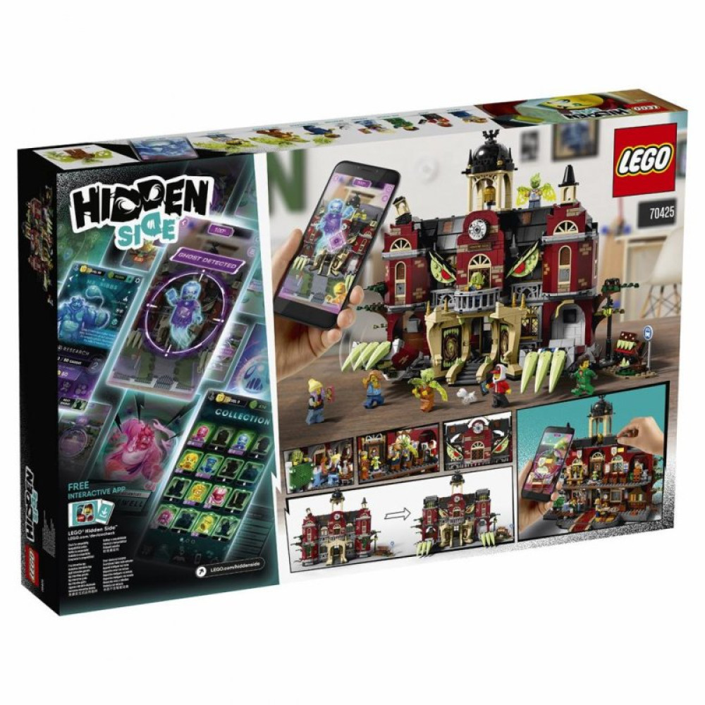 Конструктор LEGO Hidden Side Школа з привидами Ньюбері (70425)