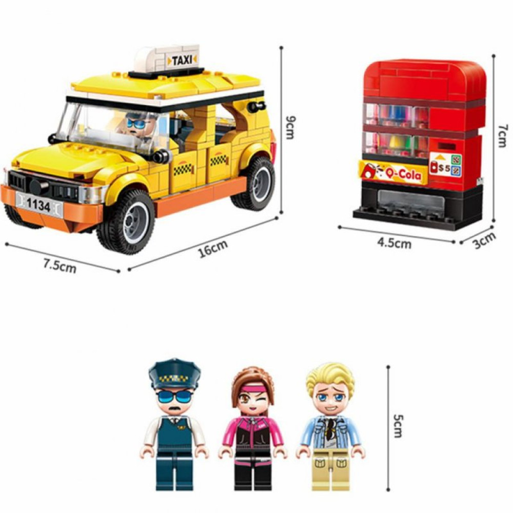 Конструктор Brick Город. Такси (1134)