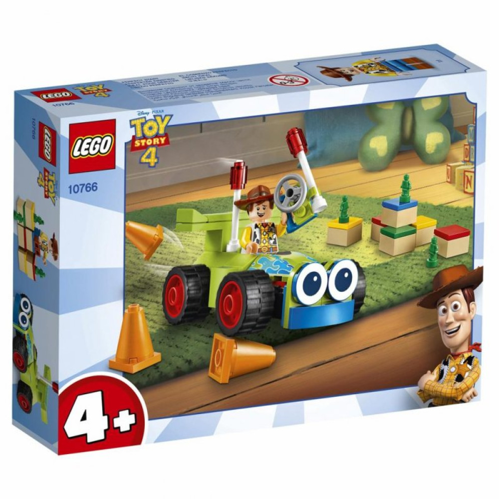 Конструктор LEGO Toy Story 4 Вуди на машине (10766)