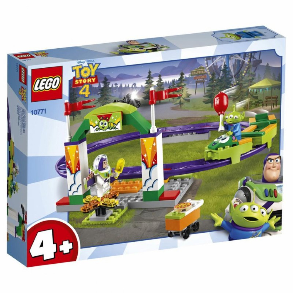 Конструктор LEGO Toy Story 4 Аттракцион Паровозик 98 деталей (10771)