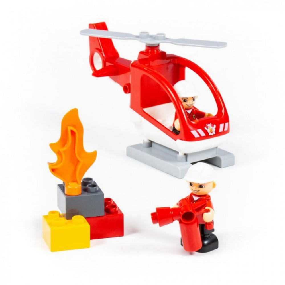 Конструктор Polesie Макси Пожарная станция 64 элемента в коробке (77516) Конструктор Polesie Макси Пожарная станция 64 элемента в коробке (77516)