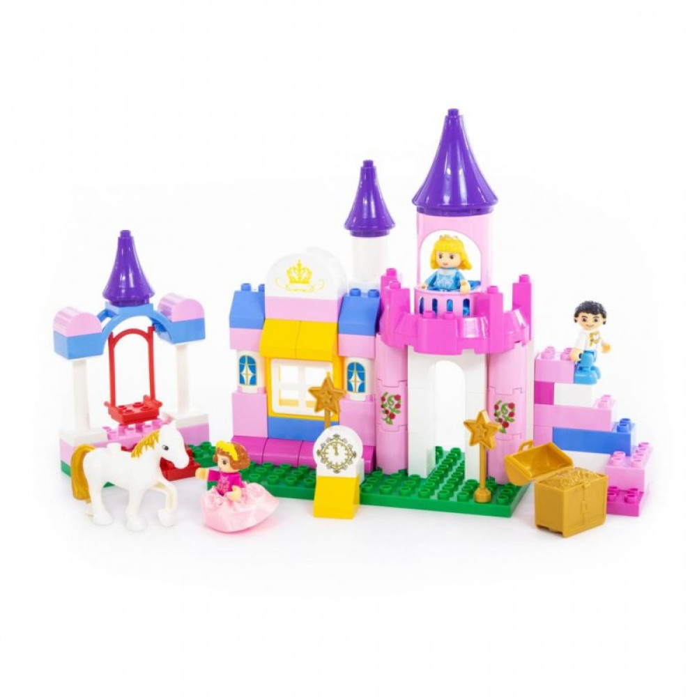 Конструктор Polesie Макси Весёлая принцесса 86 элементов в коробке (77691) Конструктор Polesie Макси Весёлая принцесса 86 элементов в коробке (77691)