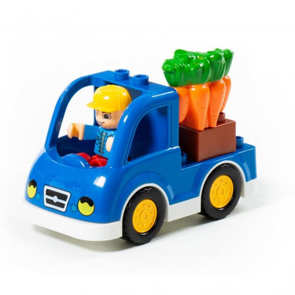 Конструктор Polesie Макси Весёлая ферма 39 элементов в коробке (77585) Конструктор Polesie Макси Весёлая ферма 39 элементов в коробке (77585)