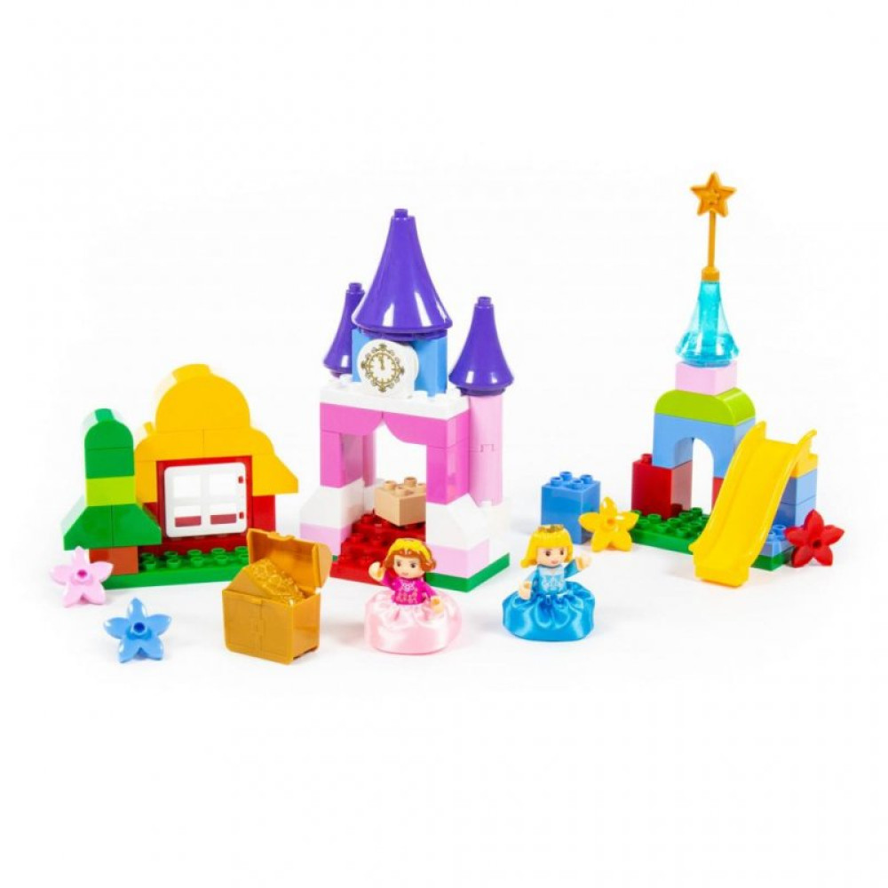 Конструктор Polesie Макси Весёлая принцесса 70 элементов в коробке (77707) Конструктор Polesie Макси Весёлая принцесса 70 элементов в коробке (77707)