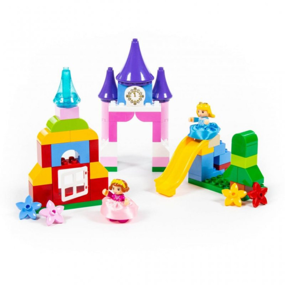 Конструктор Polesie Макси Весёлая принцесса 70 элементов в коробке (77707) Конструктор Polesie Макси Весёлая принцесса 70 элементов в коробке (77707)