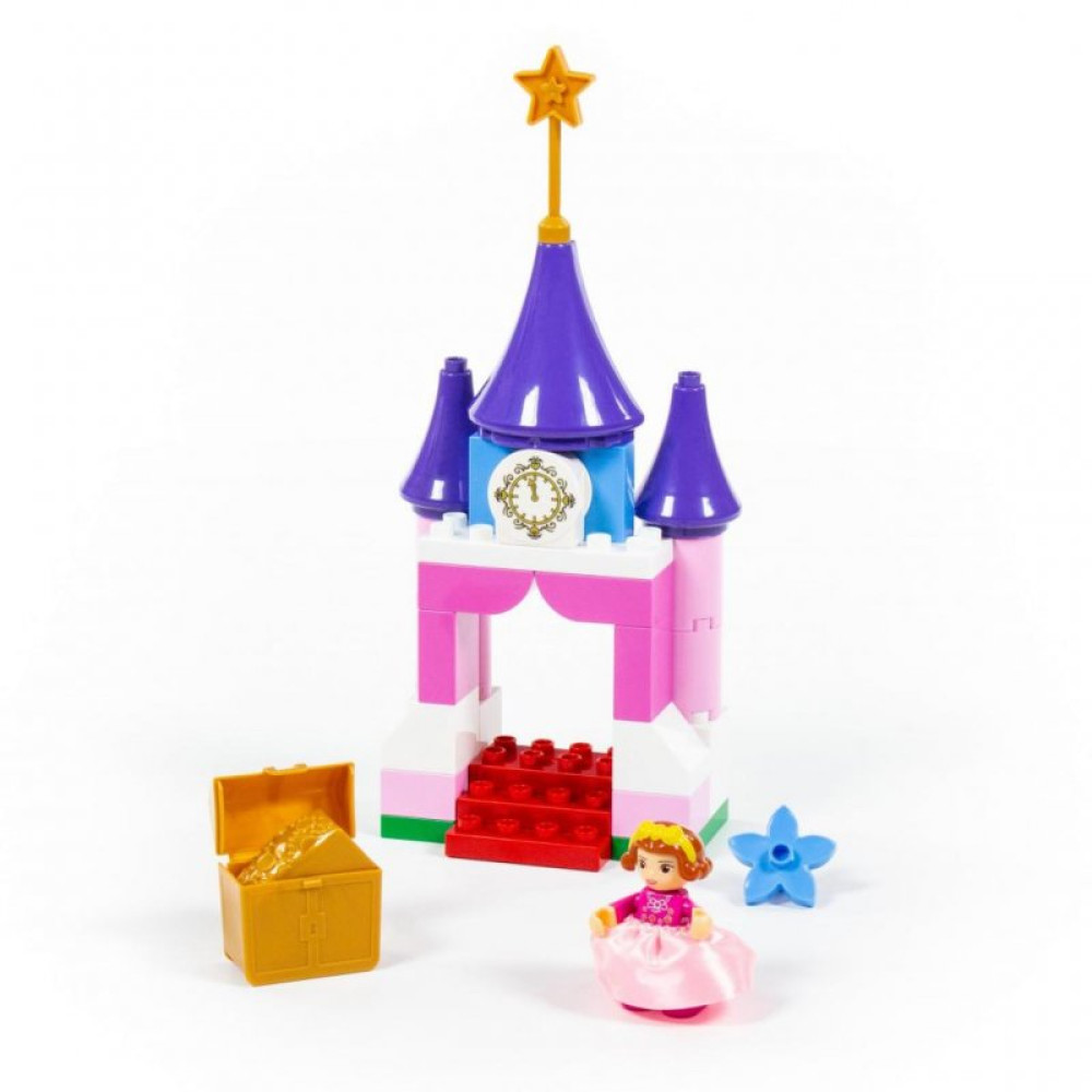 Конструктор Polesie Макси Весёлая принцесса 70 элементов в коробке (77707) Конструктор Polesie Макси Весёлая принцесса 70 элементов в коробке (77707)