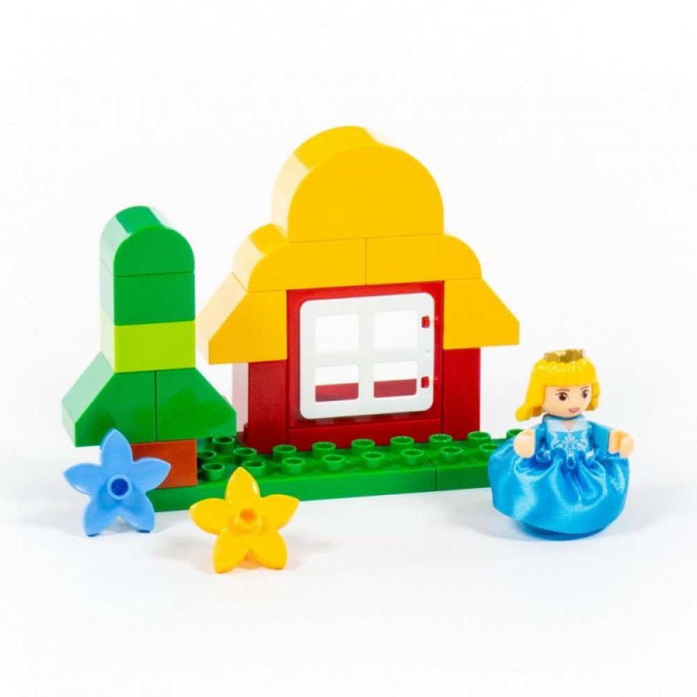 Конструктор Polesie Макси Весёлая принцесса 70 элементов в коробке (77707) Конструктор Polesie Макси Весёлая принцесса 70 элементов в коробке (77707)