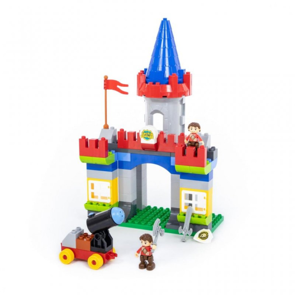 Конструктор Polesie Макси Замок 169 элементов в коробке (77639) Конструктор Polesie Макси Замок 169 элементов в коробке (77639)