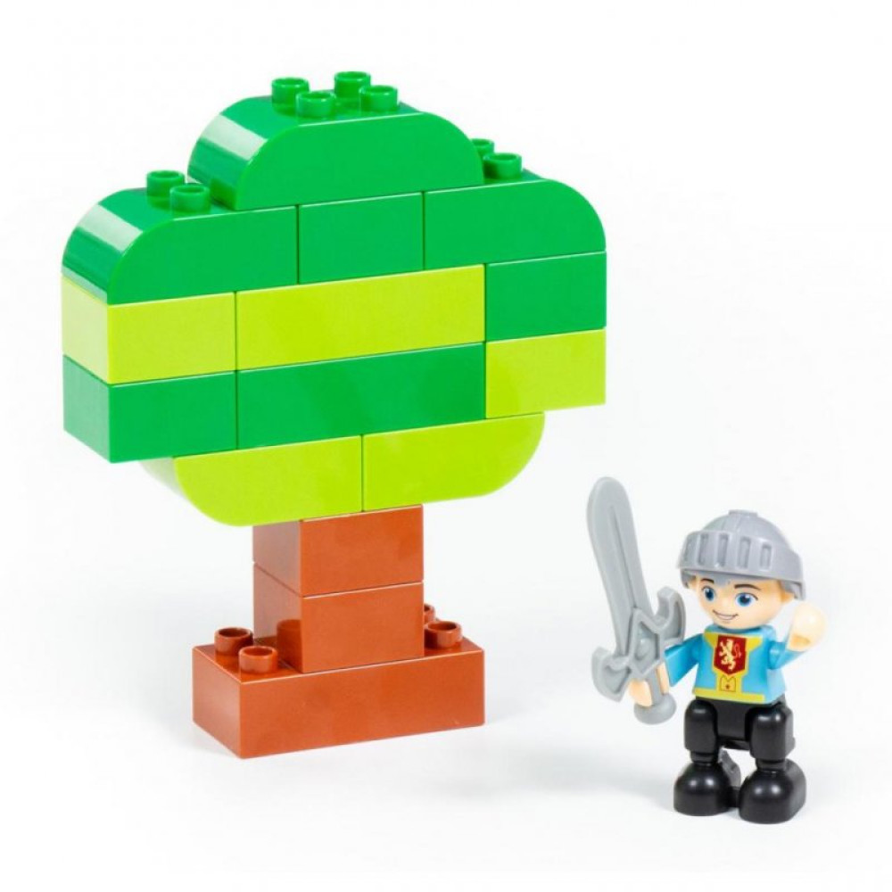 Конструктор Polesie Макси Замок 58 элементов в коробке (77653) Конструктор Polesie Макси Замок 58 элементов в коробке (77653)