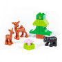 Конструктор Polesie Макси Зоопарк 78 элементов в коробке (77745) Конструктор Polesie Макси Зоопарк 78 элементов в коробке (77745)