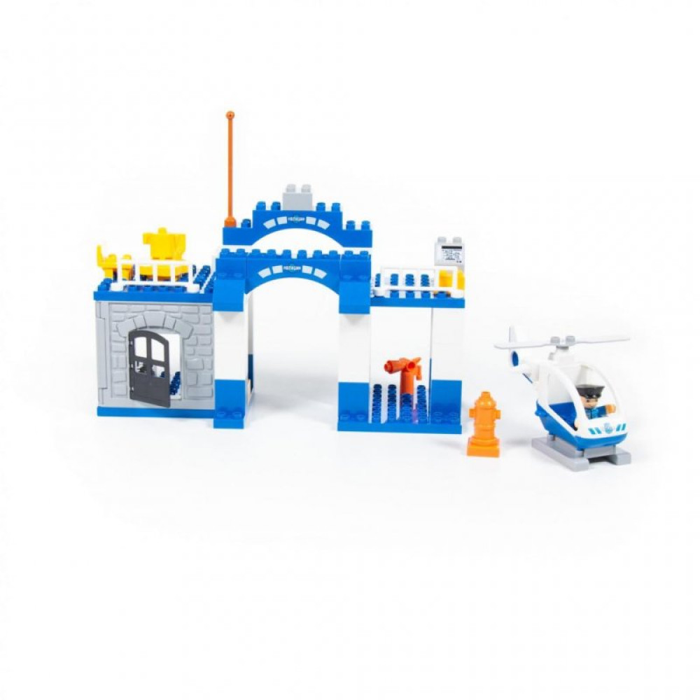 Конструктор Polesie Макси Полицейский участок 70 элементов в коробке (77547) Конструктор Polesie Макси Полицейский участок 70 элементов в коробке (77547)