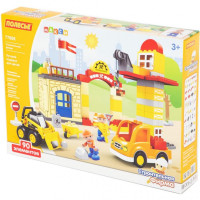 Конструктор Polesie Максі Будівельна фірма 90 елементів (77608)