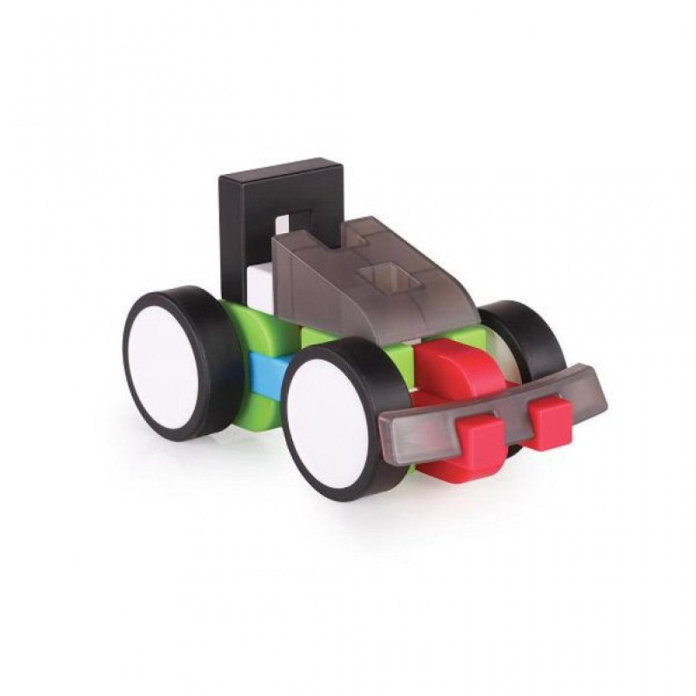 Конструктор Guidecraft IO Blocks Гоночные машины 48 деталей (G9607)