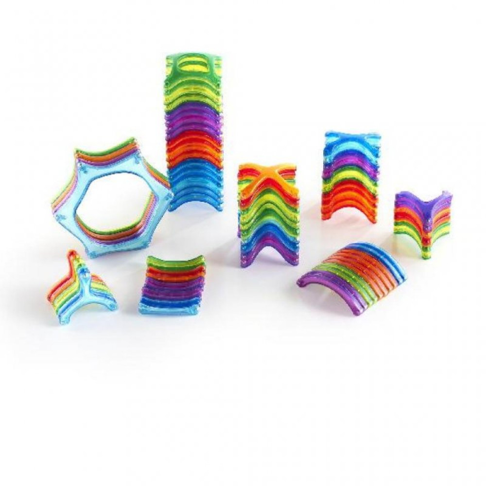 Конструктор Guidecraft PowerClix Organics 74 детали (G9432)