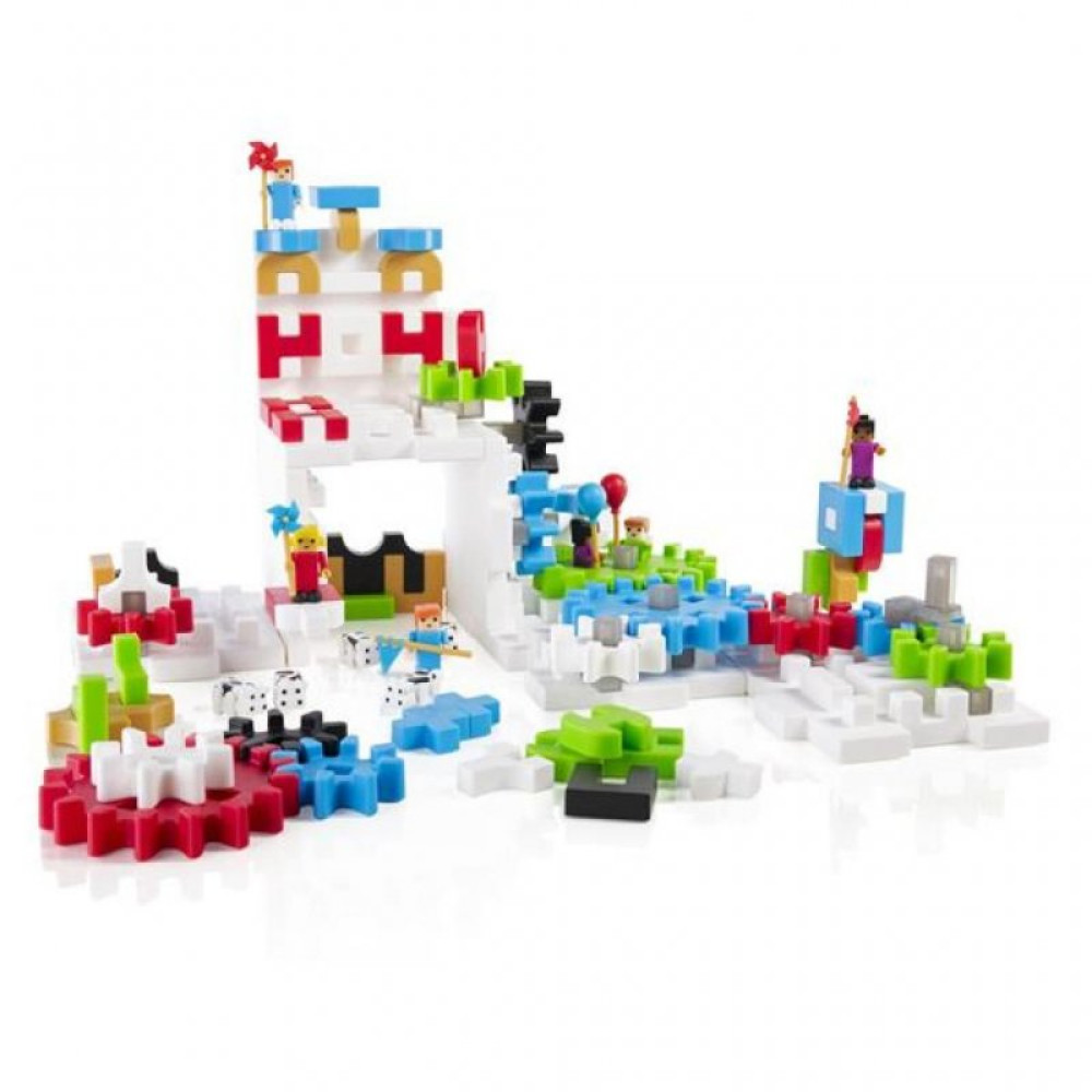 Конструктор Guidecraft IO Blocks Tabletop System 118 деталей (G9640)