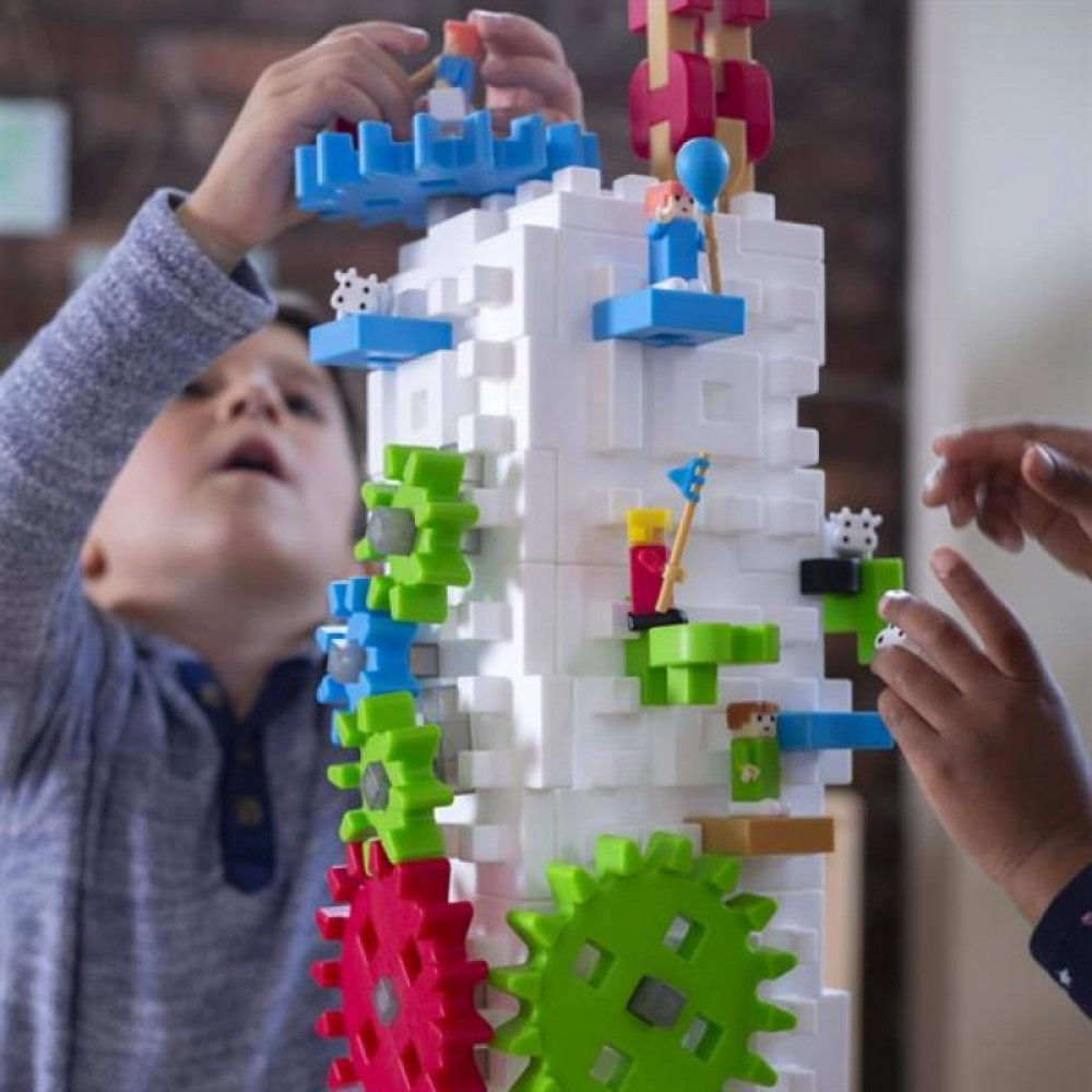 Конструктор Guidecraft IO Blocks Tabletop System 118 деталей (G9640)