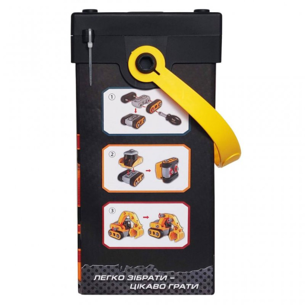 Конструктор Microlab Toys Строительная техника - Ковш погрузчик (MT8903) Конструктор Microlab Toys Строительная техника - Ковш погрузчик (MT8903)