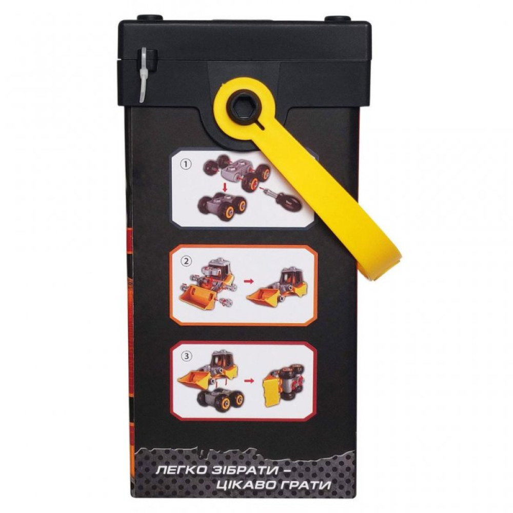 Конструктор Microlab Toys Строительная техника - трактор (MT8910) Конструктор Microlab Toys Строительная техника - трактор (MT8910)