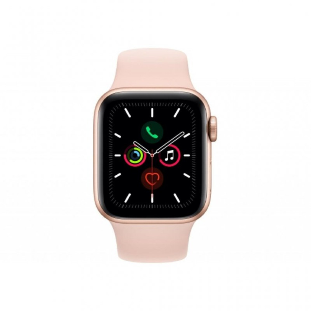 Смарт-часы Apple Watch Series 5 GPS, 40mm Gold Aluminium Case with Pink Sand (MWV72UL/A)