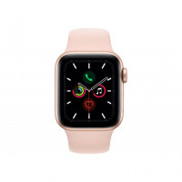 Смарт-часы Apple Watch Series 5 GPS, 40mm Gold Aluminium Case with Pink Sand (MWV72UL/A)