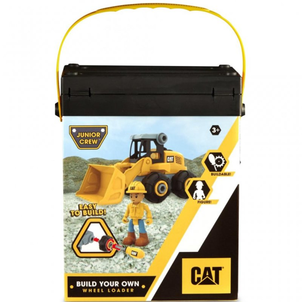 Конструктор Funrise CAT Machine Maker Колесный погрузчик 20 см (80905F)