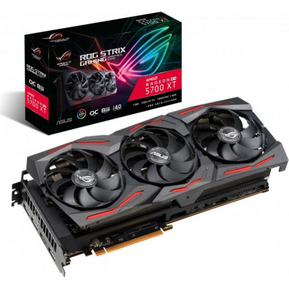 Відеокарта ASUS Radeon RX 5700 XT 8192Mb ROG-STRIX-GAMING OC