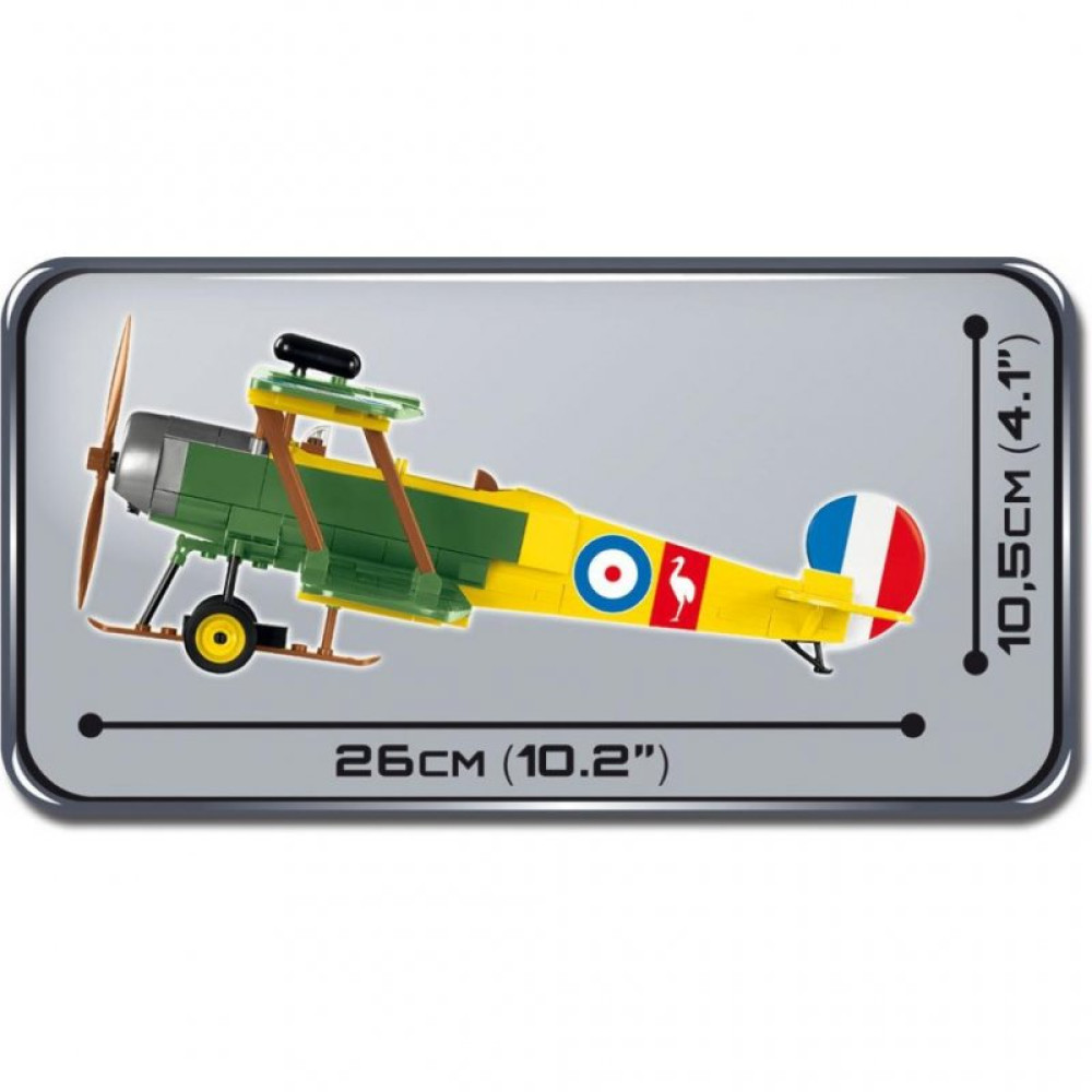 Конструктор Cobi Самолет AVRO 504K 230 деталей (COBI-2977)