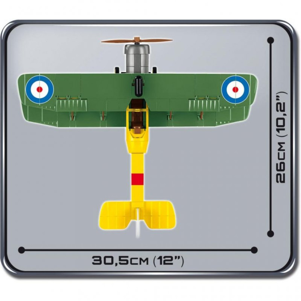 Конструктор Cobi Самолет AVRO 504K 230 деталей (COBI-2977)