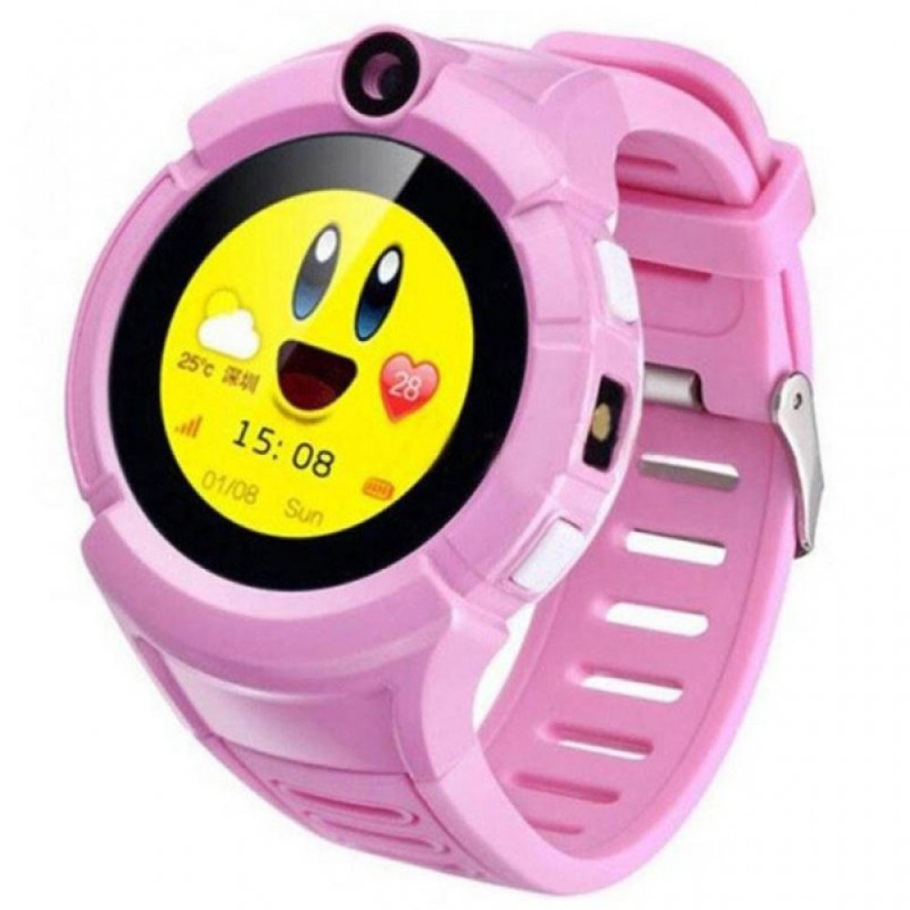 Смарт-годинник UWatch GW600 Kid smart watch Pink (F_100008)
